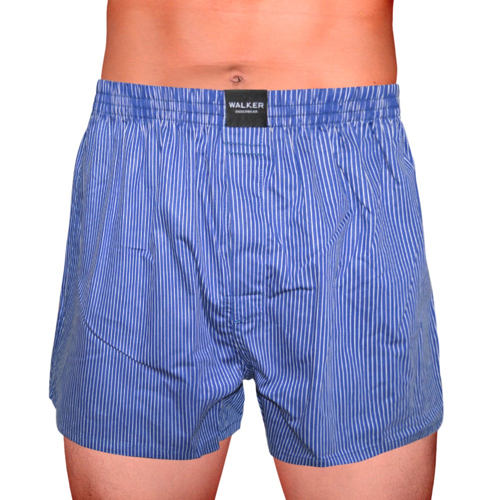 Walker Men Striped Edition Short Premium 100% Cotton (Single Pack ...