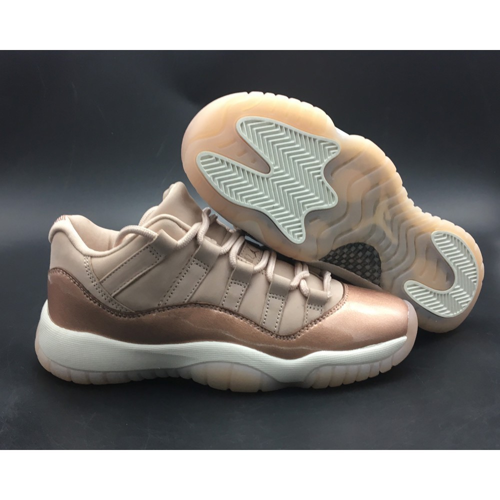 jordan 11 low rose gold