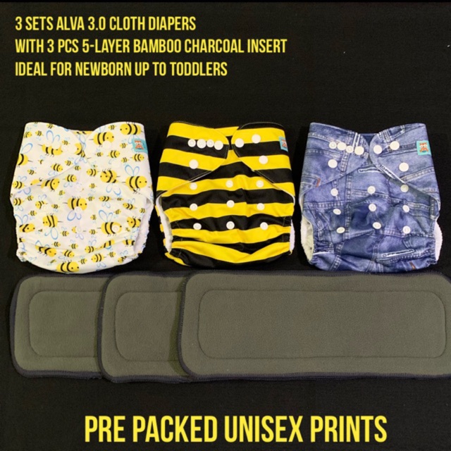 newborn cloth diaper packages