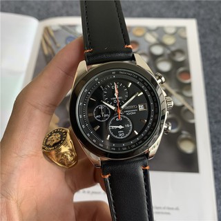 Seiko 1950 Men Watch Waterproof Calendar Leisure Quartz Six Pin Watch