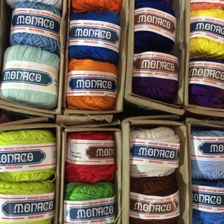Monaco Mercerized Cotton Yarn crochet 1 (3ply) #1