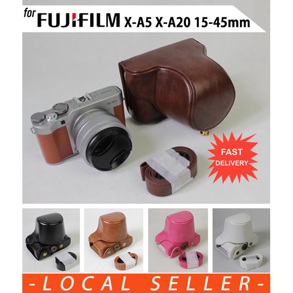 fujifilm xa5 leather case