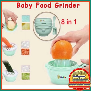 Baby Food Smasher Bowl Food 8 in 1 Food Masher Pacifier Feeder Baby masher Mixer Baking Smasher