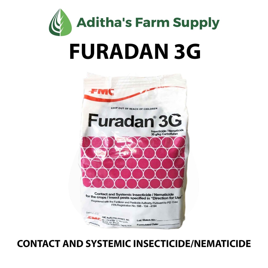 Carbuforan Furadan 3G Contact And Systemic Insecticide Nematicide 