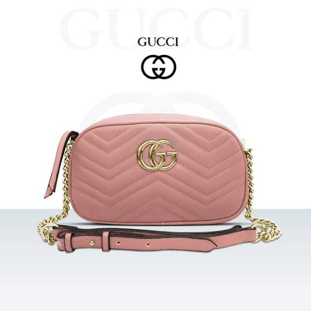 gucci pink sling bag