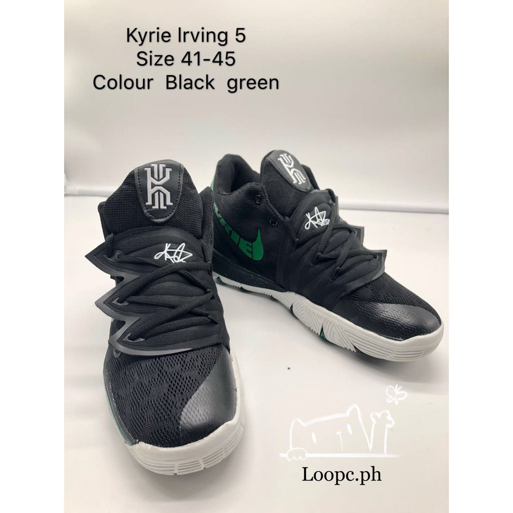 Nike Kyrie 5 EYBL Promo Green Basketball Shoes SZ 6Y