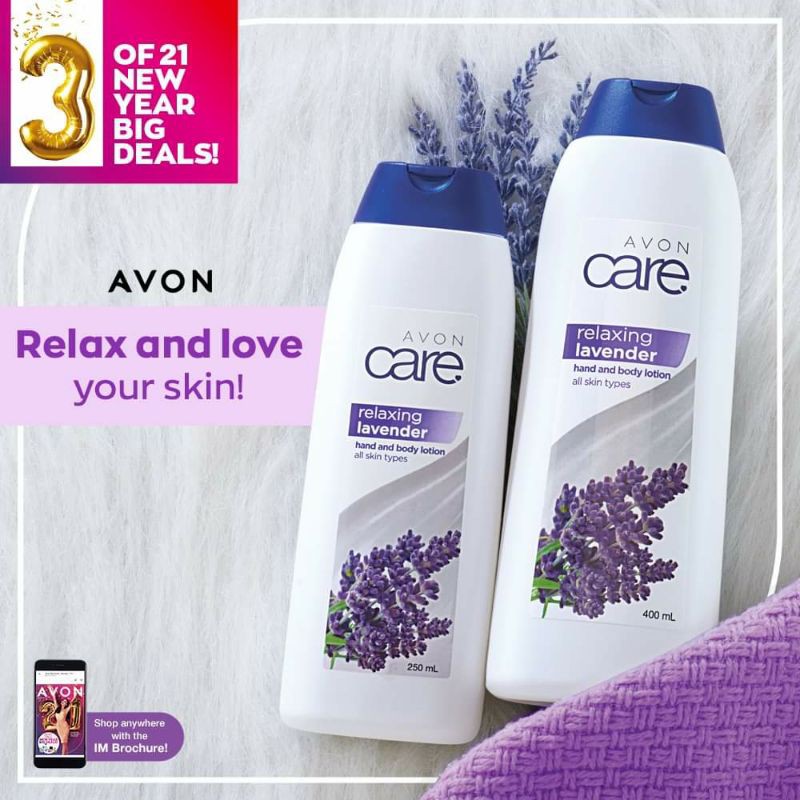 AVON CARE HAND & BODY LOTION 400ML Shopee Philippines