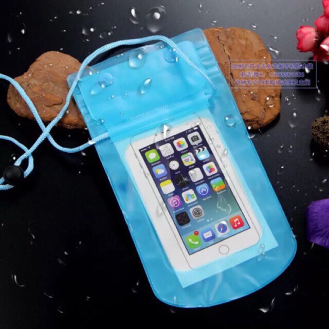 plastic phone pouch