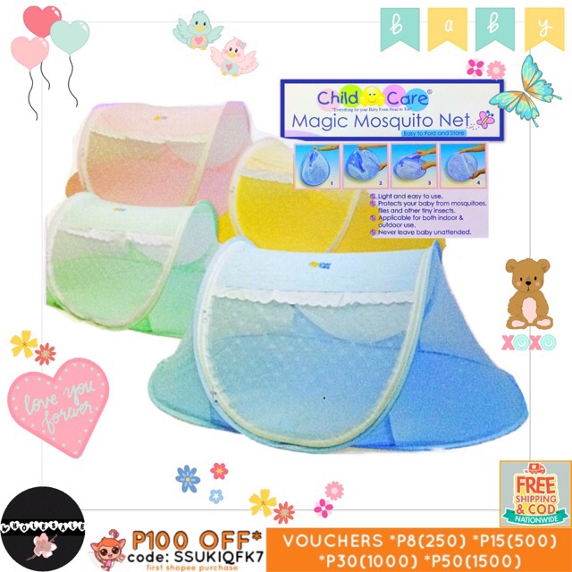 infant magic mosquito net (child care) Shopee Philippines