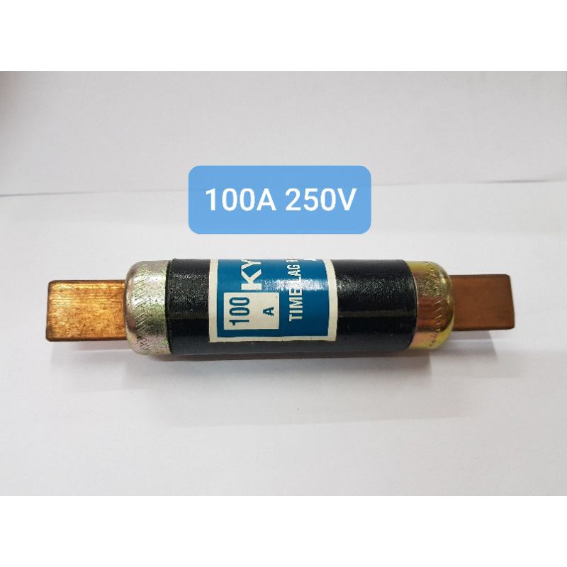 Renewable Fuse 100A 250V Time Lag Renewable Fuse 100 Amperes Kyoto