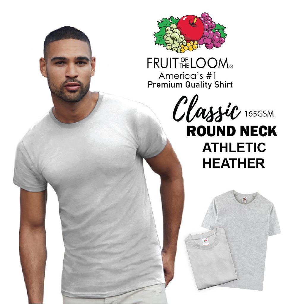 fruit of the loom athletic shirts