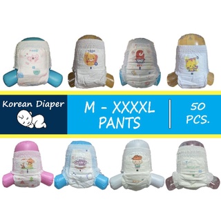 Korean Diaper Pants All size M-4XL by 50's
