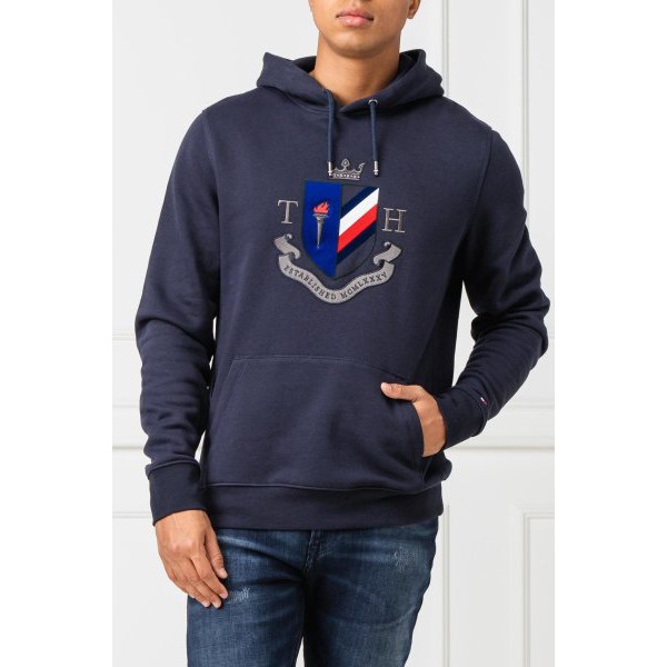 red tommy jeans hoodie