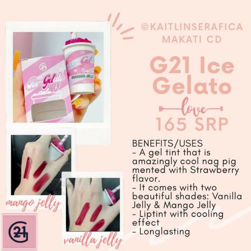 G21 Ice Gelato 2 Shades Shopee Philippines