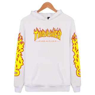 Thrasher Fire Cotton Hoodie Sweatshirt Hip Hop Jackets For Men and Women #2