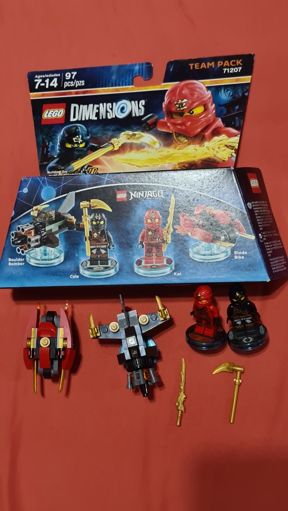 lego dimensions 71207 ninjago team pack