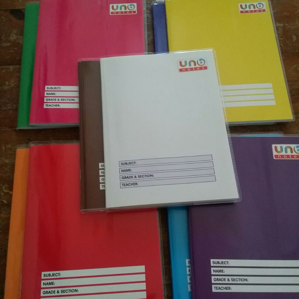Original notebook with plastic cover (writng notebook) Shopee Philippines