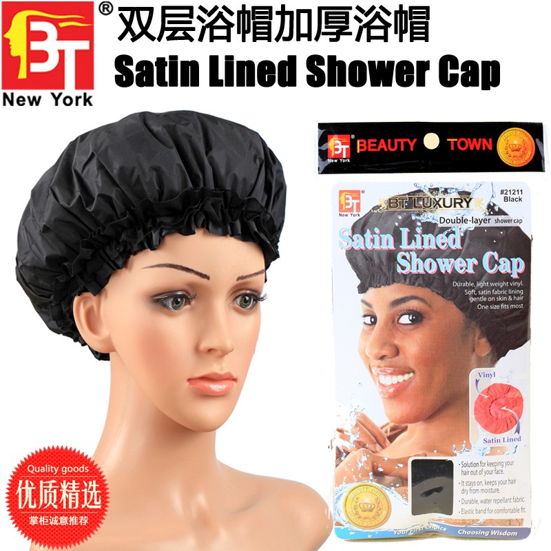 do shower caps keep hair dry