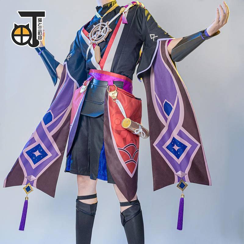 Catd3m Genshin Impact Scaramouche Cosplay Outfit Game Suit Anime