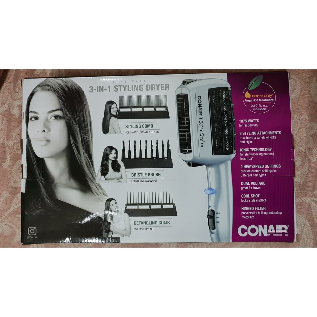 conair 3 in 1 dryer