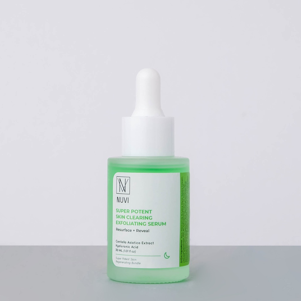 NUVI Super Potent Skin Clearing Exfoliating Serum Shopee Philippines