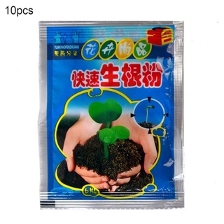 10 Bags 10g Rooting Powder Root Seedling Germination Aid Flower Anther Fertilizer Powder #2