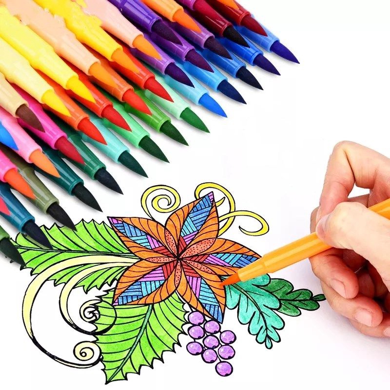 color pen drawings