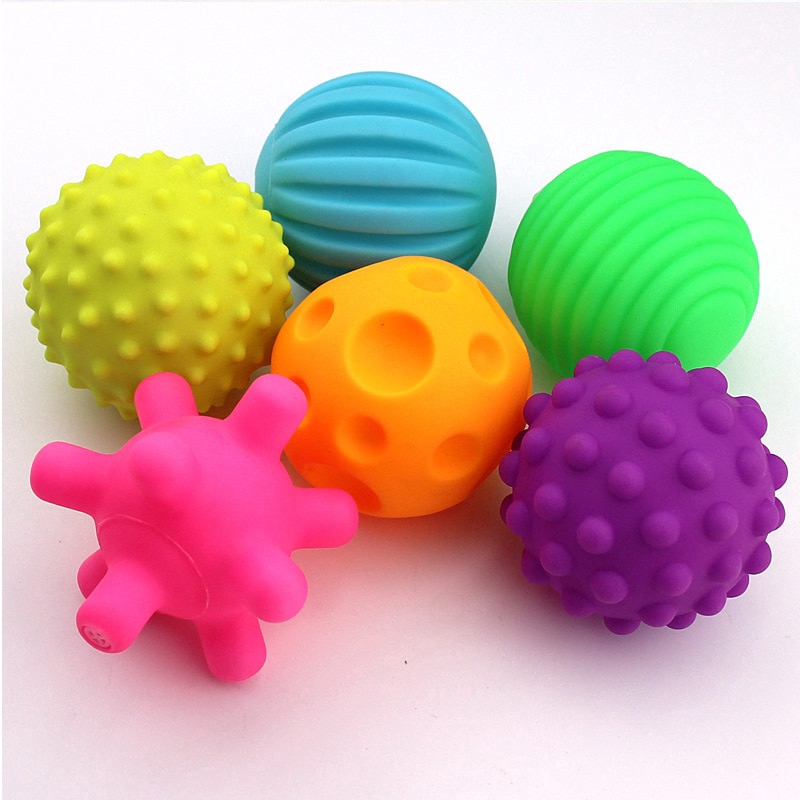 rubber sensory balls