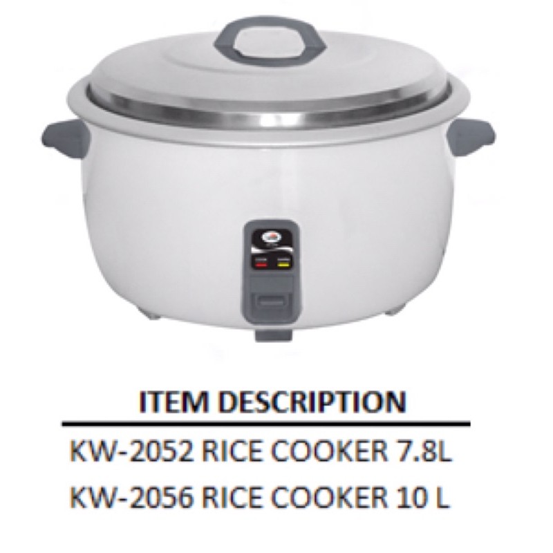 KYOWA Heavy Duty Rice Cooker 7.8L/10L Capacity COD Shopee Philippines