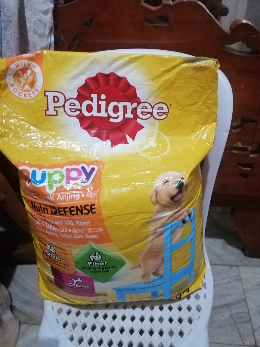 PEDIGREE® PUPPY Chicken, Egg & Milk Dry Dog Food 1 sack (15 kg ...