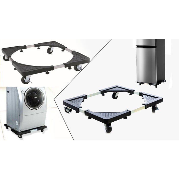 (BIG)Adjustable washing machine base stand refrigerator holder with