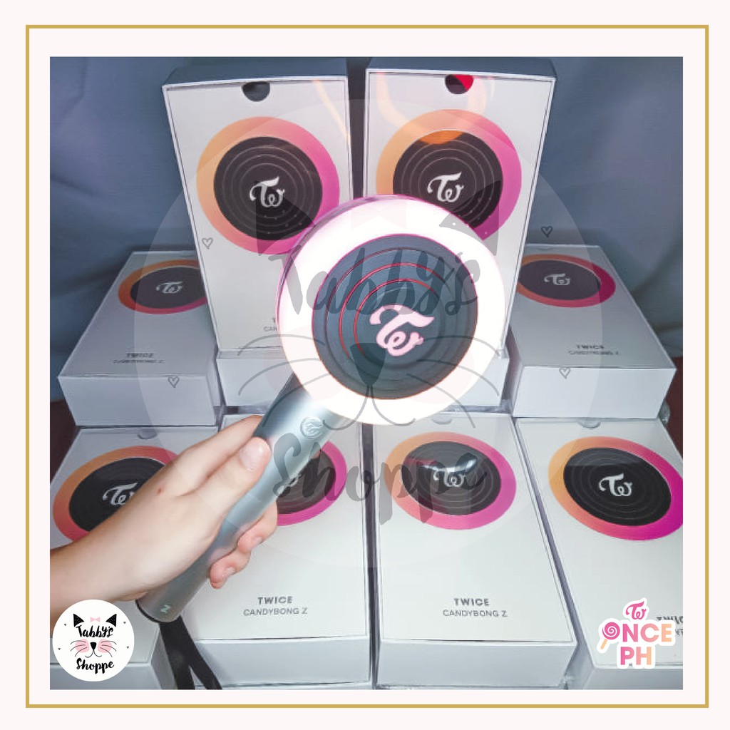 [ONHAND] TWICE Candy Bong Z Light Stick Official SEALED Shopee Philippines