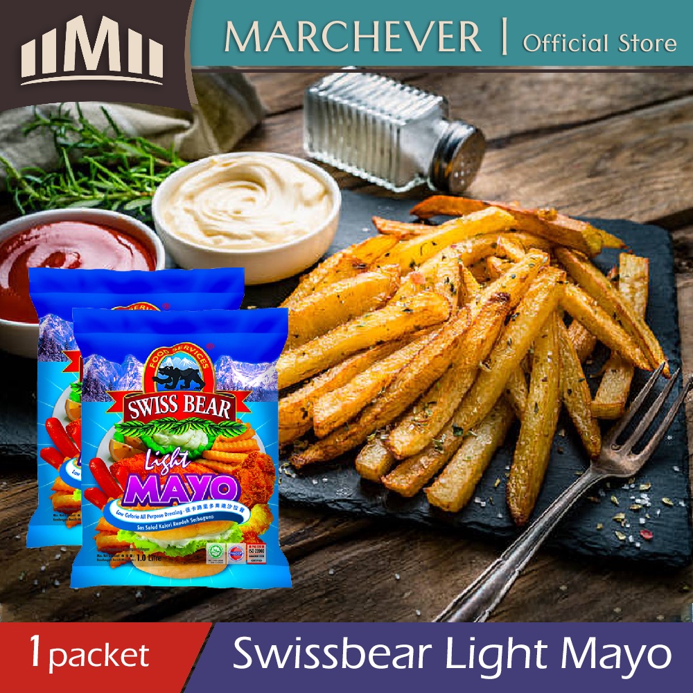 Swiss Bear Light Mayo / Sos Light Mayo 1ltr Shopee Philippines