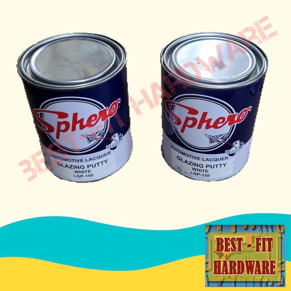 SPHERO AUTOMOTIVE LACQUER GLAZING PUTTY 1L PER CAN / WHOLESALE Shopee