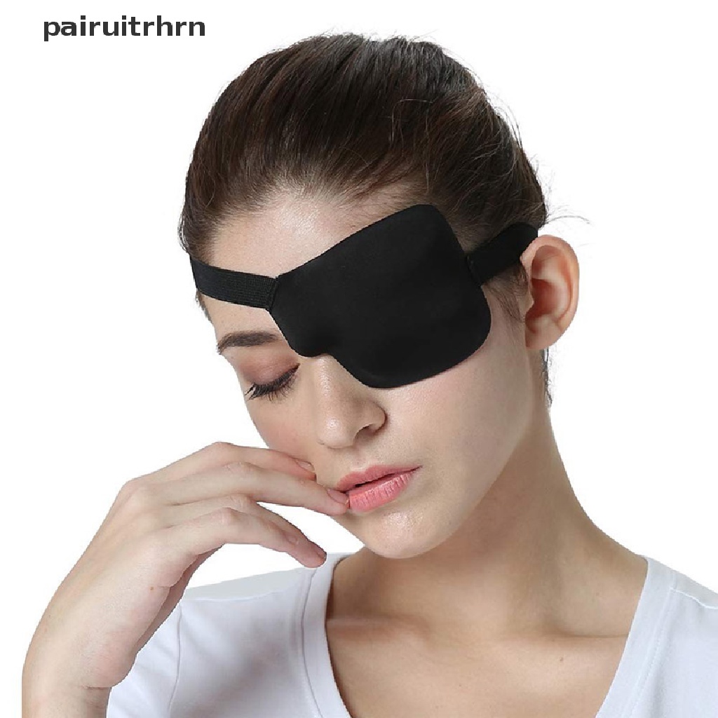 PRT Pirate Eye Patch Unisex Black Single Eye Patch Eyepatch One Eye