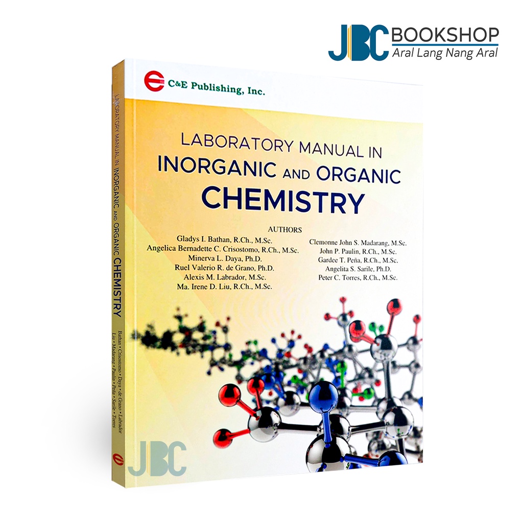 Laboratory Manual in and Organic Chemistry by Bathan