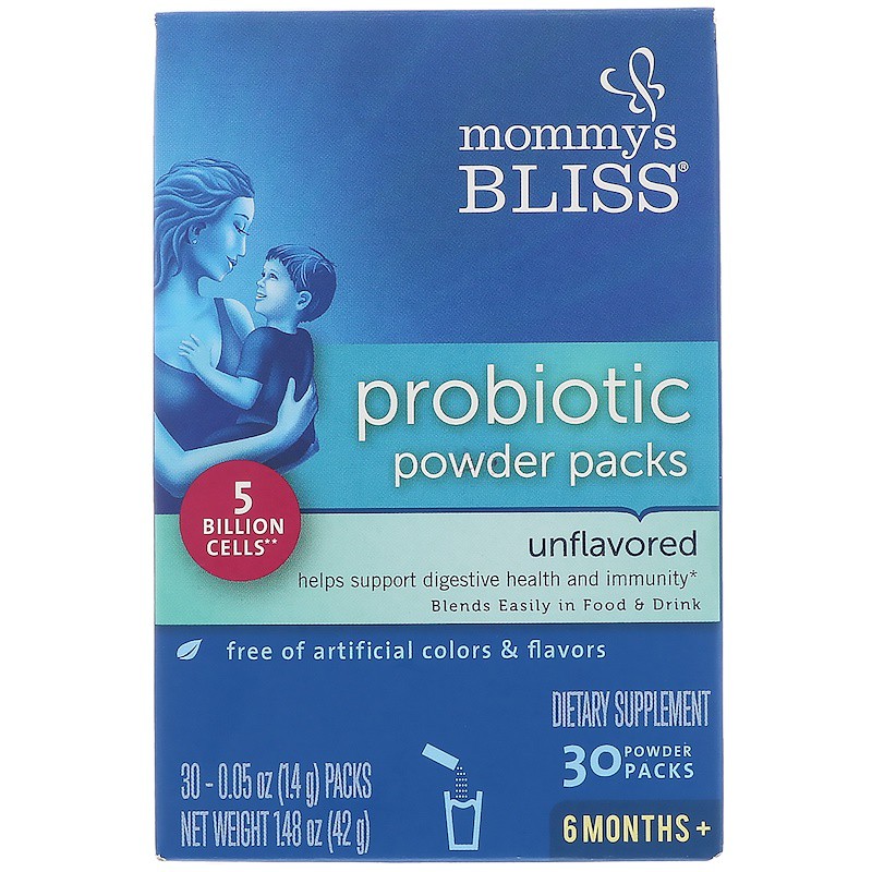 Mommy's Bliss, Probiotic Powder Packs 