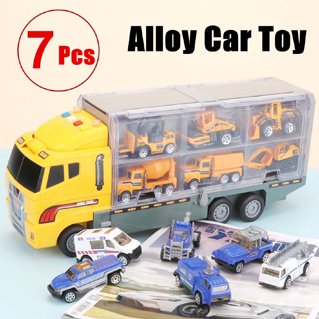 matchbox semi truck car carrier