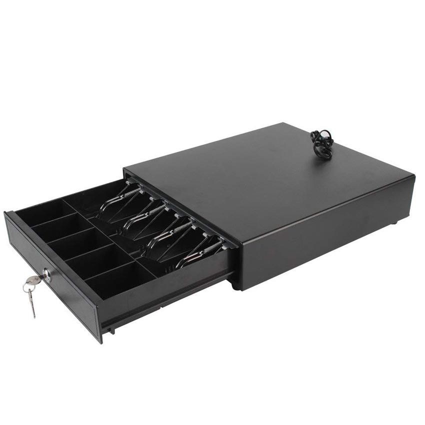 ESN Electronic Cash Register Box Case Storage With 4 Bills And 5 Coins