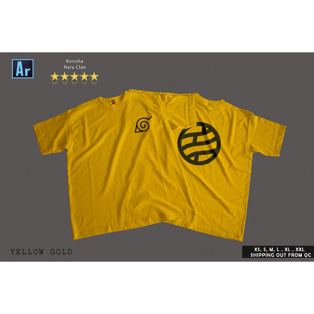 AR Tees Nara Clan Konoha Hidden Leaf Customized Shirt Unisex T-shirt