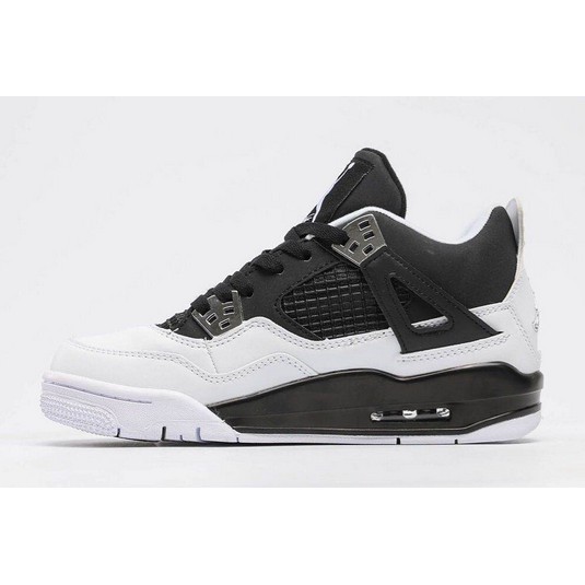 silver metallic jordan 4