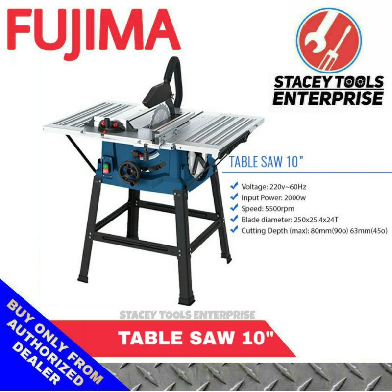 Fujima Japan TABLE SAW 10" Shopee Philippines