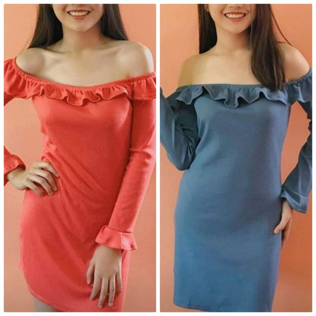 off shoulder dress for teens