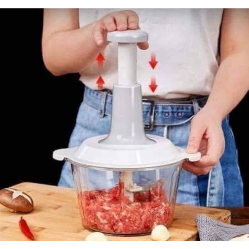 Mini MANUAL FOOD PROCESSOR GILINGAN NG SIBUYAS LUYA BAWANG CARNER