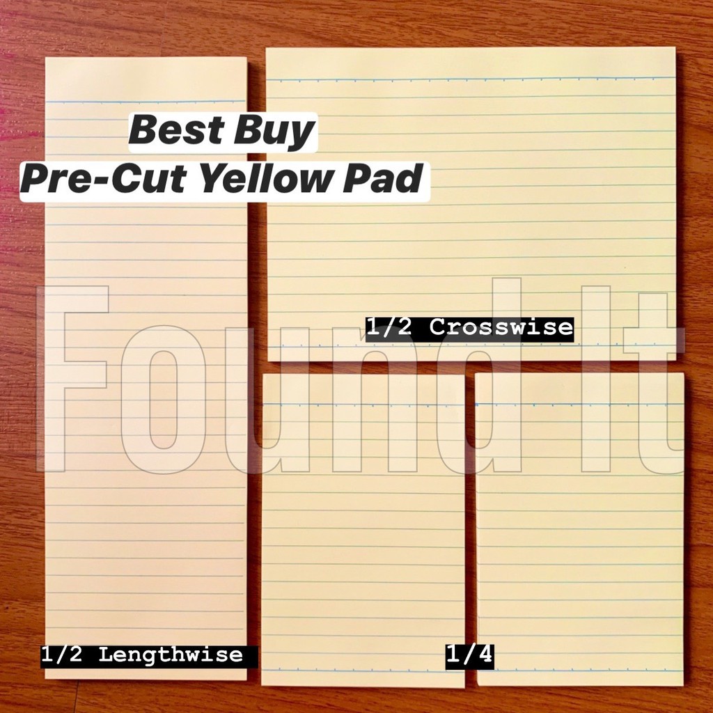Unveiling The Yellow Pad Size Philippines A Guide To Dimensions And 