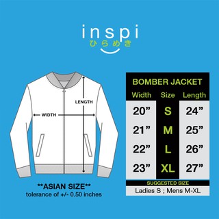 INSPI Bomber Jacket for Men with Zipper Plain Trendy Tops Casual Korean Top Unisex Motorcycle #8