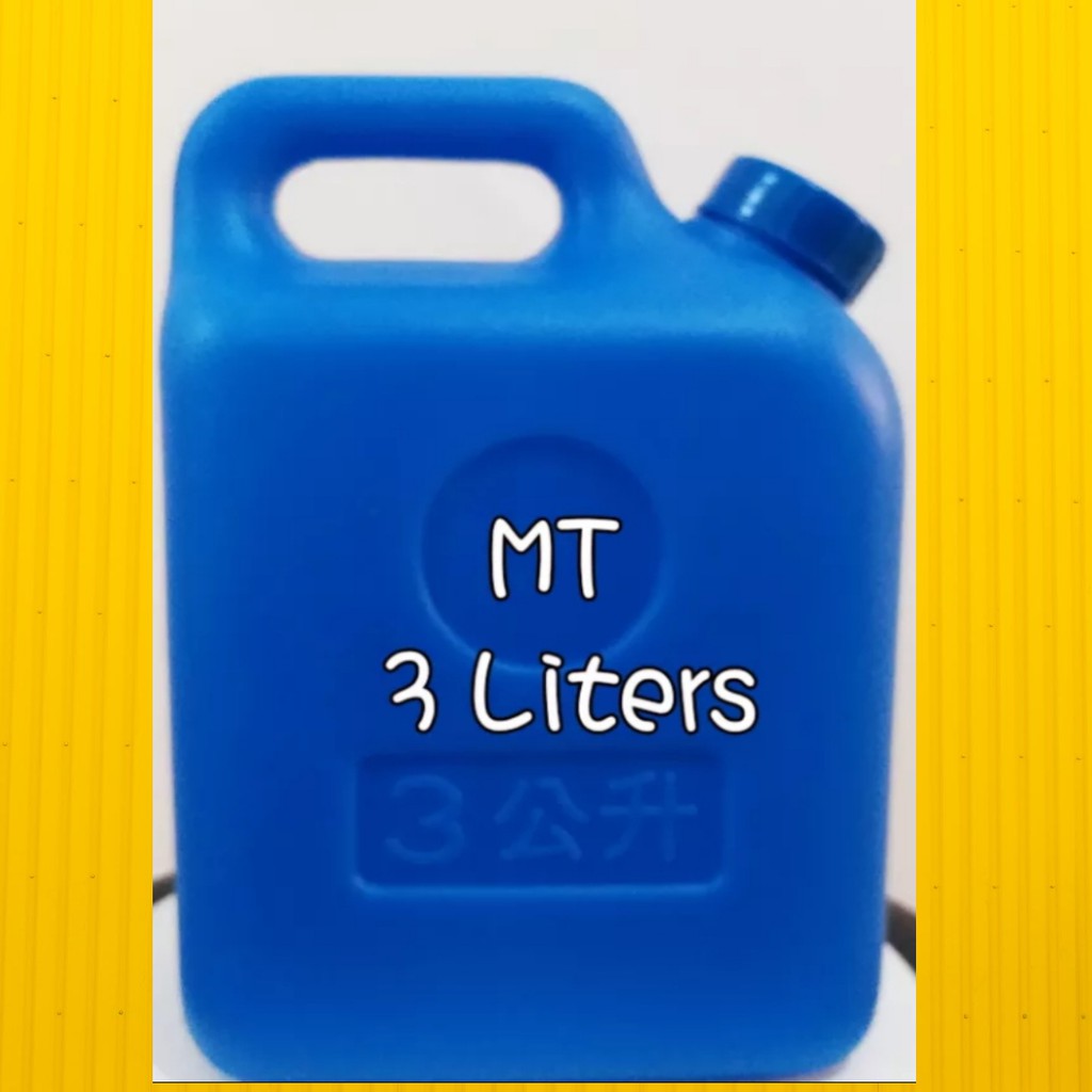 3 Liters Water Gallon / Blue Gallon Container / SLIM Size Mini Water