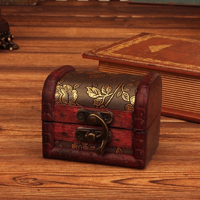 Vintage Jewelry Wood Box Shopee Philippines