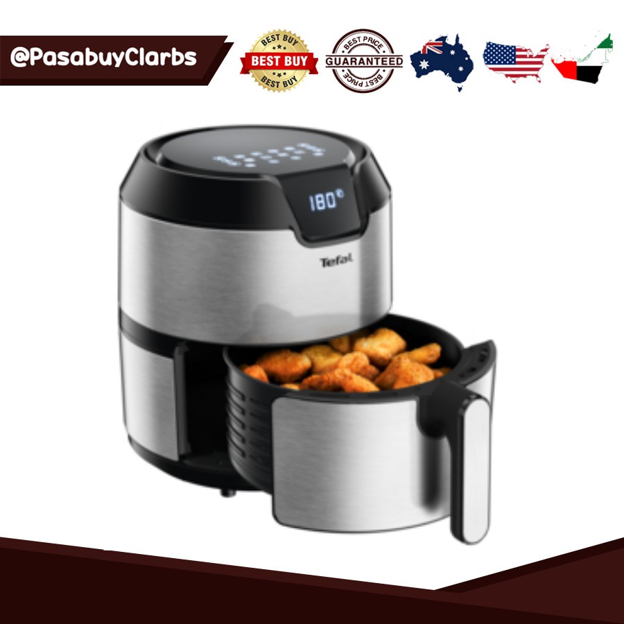 TEFAL EASY FRY DELUXE DIGITAL AIR FRYER EY401D | Shopee Philippines