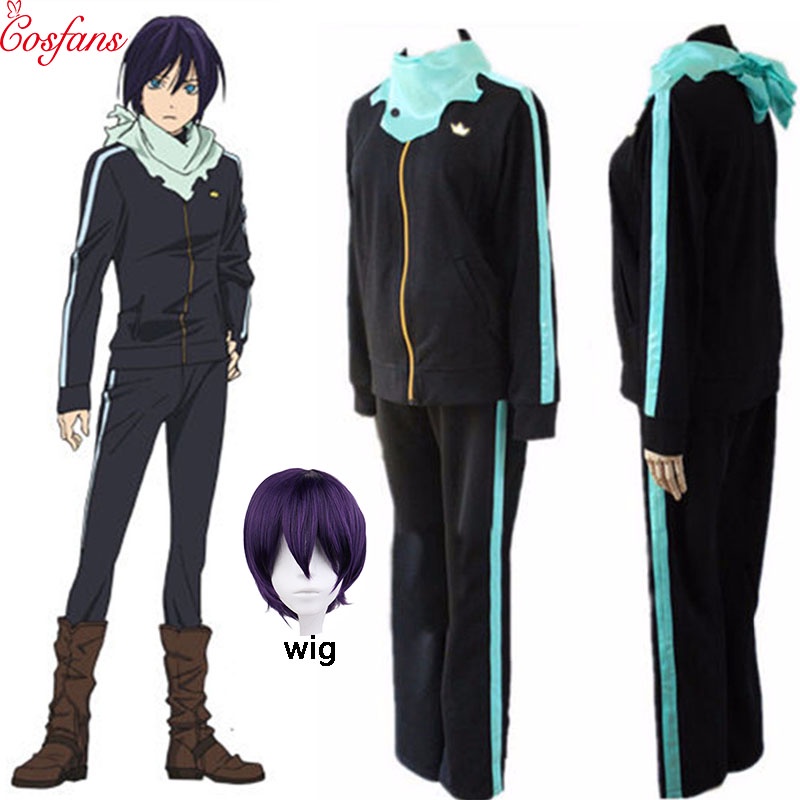 2019 Anime Noragami Stray God Yato men Cosplay Costume Sports Outfit Pants  Scarf Whole women Set and | Shopee Philippines